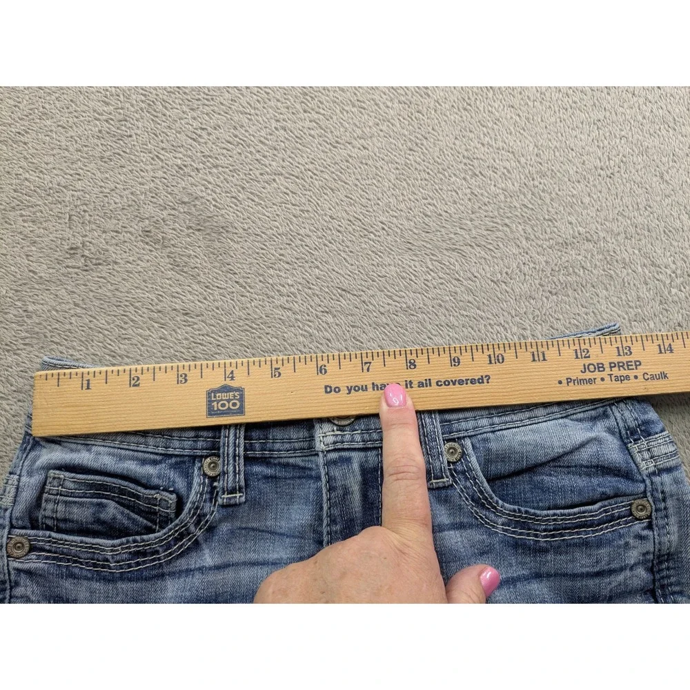 BKE Aiden Slim Fit Light Wash Denim Jeans Mens 26x32 Blue Stretch